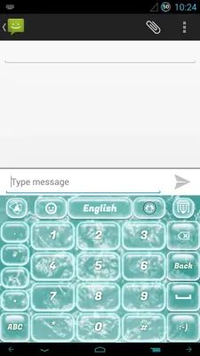 GO Keyboard 3D Water Theme android App screenshot 2