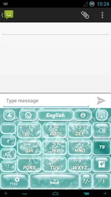 GO Keyboard 3D Water Theme android App screenshot 3