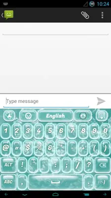 GO Keyboard 3D Water Theme android App screenshot 4