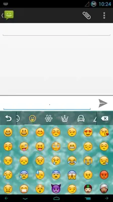 GO Keyboard 3D Water Theme android App screenshot 5